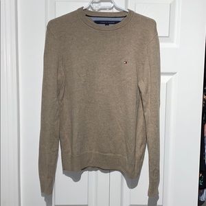 Tommy Hilfiger Tan Crewneck sweater